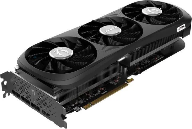 Alt view image 4 of 9 - ZOTAC GAMING GeForce RTX 4070 SUPER Trinity Black Edition DLSS 3 12GB GDDR6X 192-bit 21 Gbps PCIE 4.0 Gaming Graphics Card, IceStorm 2.0 Advanced Cooling, SPECTRA RGB Lighting, ZT-D40720D-10P