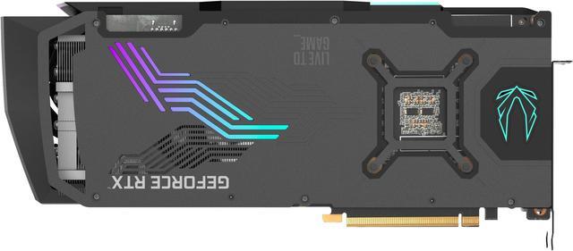 Alt view image 4 of 9 - ZOTAC GAMING GeForce RTX 4070 Ti SUPER AMP Holo DLSS 3 16GB GDDR6X 256-bit 21 Gbps PCIE 4.0 Gaming Graphics Card, IceStorm 2.0 Advanced Cooling, SPECTRA 2.0 ARGB Lighting, ZT-D40730F-10P