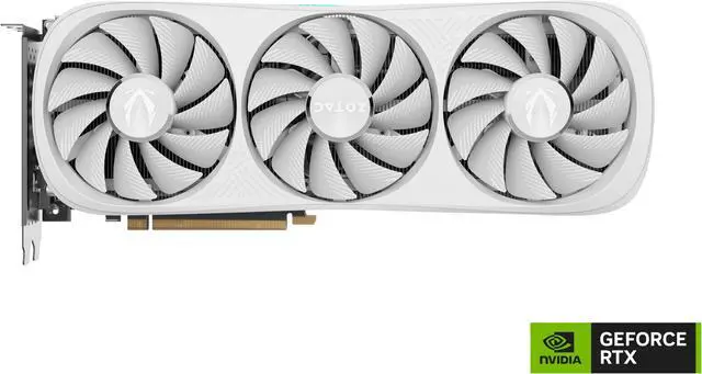 Alt view image 2 of 9 - ZOTAC GAMING GeForce RTX 4080 SUPER Trinity OC White Edition DLSS 3 16GB GDDR6X 256-bit 23 Gbps PCIE 4.0 Gaming Graphics Card, IceStorm 2.0 Advanced Cooling, SPECTRA RGB Lighting, ZT-D40820Q-10P