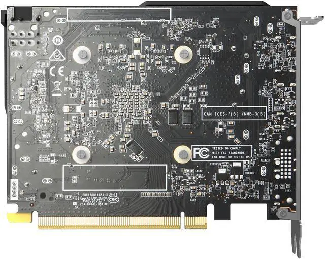Alt view image 4 of 9 - ZOTAC GAMING GeForce RTX 3050 6GB GDDR6 Solo 96-bit 14 Gbps PCIE 4.0 Super Compact Gaming Graphics Card, ZT-A30510G-10L