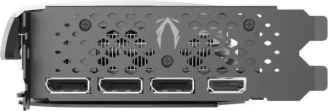 Alt view image 4 of 8 - ZOTAC GAMING GeForce RTX 4070 Twin Edge OC White Edition GDDR6 DLSS 3 12GB GDDR6 192-bit 20 Gbps PCIE 4.0 Compact SFF Gaming Graphics Card, SPECTRA RGB Lighting, ZT-D40740Q-10M