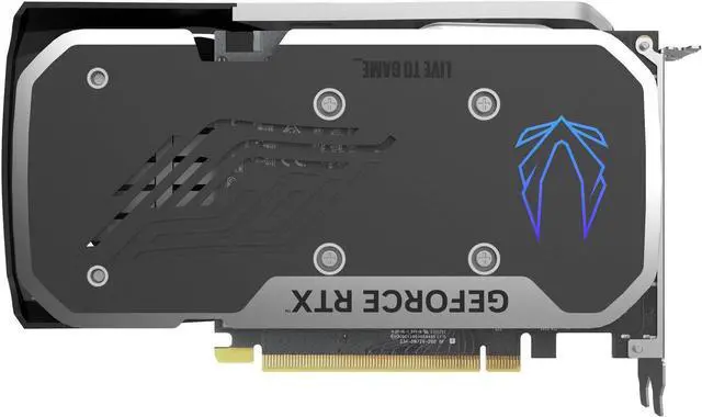 Alt view image 5 of 5 - ZOTAC GAMING GEFORCE RTX 4060 8GB Twin Edge GDDR6, 128bit, 2460/17000, HDCP, Three DP, HDMI, Bulk Pack