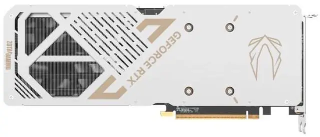 Alt view image 4 of 8 - ZOTAC AMP GeForce RTX 5070 12GB 192-Bit GDDR7 PCI Express 5.0 x16 Graphics Card RTX 5070 AMP White Edition ZT-B50700FQ-10P