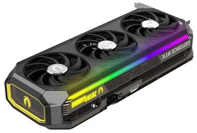 Alt view image 3 of 8 - ZOTAC AMP Extreme GeForce RTX 5070 Ti 16GB 256-Bit GDDR7 PCI Express 5.0 x16 DLSS 4.0 Graphics Card RTX 5070 Ti AMP Extreme INFINITY ULTRA ZT-B50710BU-10P