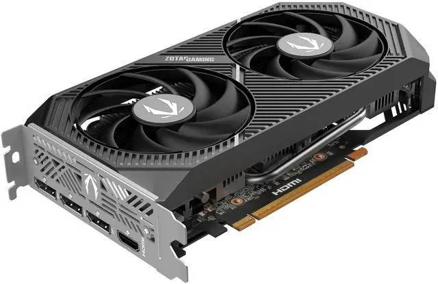 Alt view image 5 of 8 - ZOTAC GAMING GeForce RTX 5060 Twin Edge OC DLSS 4 8GB GDDR7 128-bit 28 Gbps PCIE 5.0 Gaming Graphics Card, SFF-ready compact card, ZT-B50600H-10M