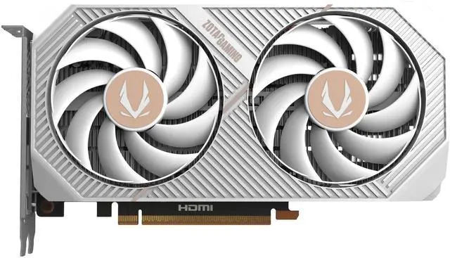 Main image of ZOTAC Twin Edge OC White Edition GeForce RTX 5050 8GB GDDR6 PCI Express 5.0 x8 ATX Graphics Card GeForce RTX 5050 Twin Edge OC White ZT-B50500Q-10M