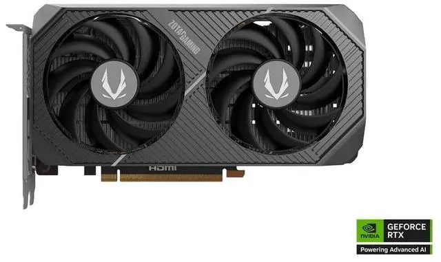 Alt view image 2 of 9 - ZOTAC GeForce RTX 5060 8GB GDDR7 PCI Express 5.0 x8 Graphics Card RTX 5060 Twin Edge ZT-B50600E-10M