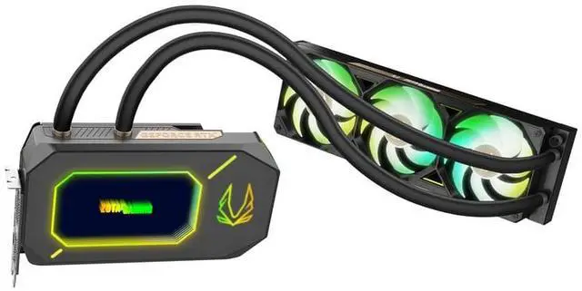 Alt view image 2 of 8 - ZOTAC ARCTICSTORM AIO Liquid Cooling GeForce RTX 5090 32GB GDDR7 PCI Express 5.0 x16 ATX Graphics Card RTX 5090 ARCTICSTORM AIO