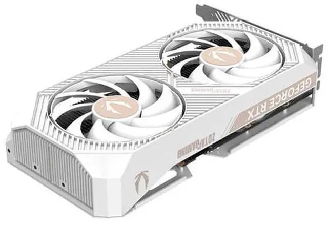 Alt view image 4 of 8 - ZOTAC Twin Edge OC White Edition GeForce RTX 5060 8GB GDDR7 PCI Express 5.0 x8 Graphics Card RTX 5060 Twin Edge OC White Edition