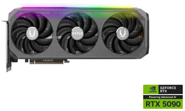 ZOTAC AMP Extreme INFINITY GeForce RTX 5090 Graphics Card ZT