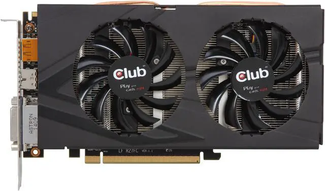 Alt view image 3 of 6 - Club 3D royalQueen Radeon R9 270X 2GB GDDR5 PCI Express 3.0 CrossFireX Support Graphics Card CGAX-R927X6F