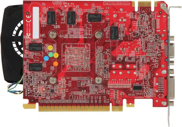 Alt view image 4 of 5 - GeForce GT 440 (Fermi) 3GB 192-bit GDDR3 PCI Express 2.0 x16 HDCP Ready SLI Support Video Card - 631078-001 OEM - OEM