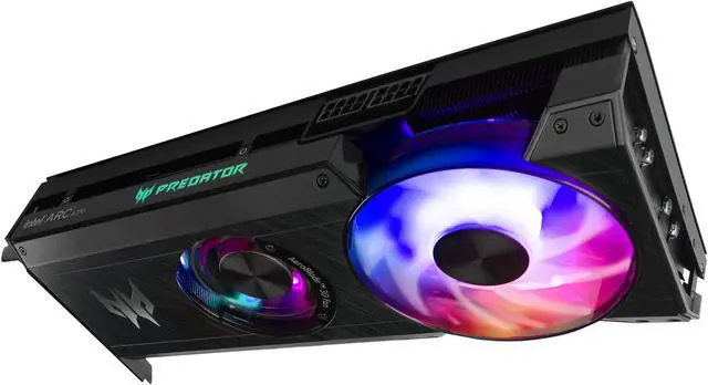 Alt view image 6 of 10 - Acer Predator BiFrost Arc A770 Video Card Predator BiFrost Intel Arc A770 OC DP.BKCWW.P02