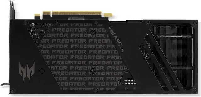 Alt view image 7 of 10 - Acer Predator BiFrost Arc A770 Video Card Predator BiFrost Intel Arc A770 OC DP.BKCWW.P02