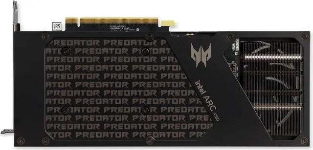 Alt view image 3 of 9 - Acer Predator BiFrost Arc A750 Video Card Predator BiFrost Intel Arc A750 OC DP.Z35WW.P01