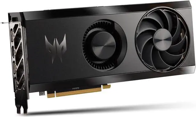 Alt view image 6 of 8 - Acer Predator BiFrost RX 7600 Video Card Predator BiFrost RX 7600 OC DP.Z36WW.P02