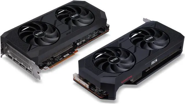 Alt view image 9 of 11 - Acer Nitro Radeon RX 7700 XT 12GB GDDR6 PCI Express 4.0 x8 ATX Graphics Card DP.Z39WW.P01