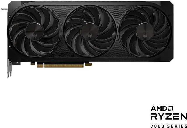 Alt view image 2 of 11 - Acer BIFROST Radeon RX 7800 XT 16GB GDDR6 PCI Express 4.0 x16 ATX Graphics Card DP.Z3AWW.P01