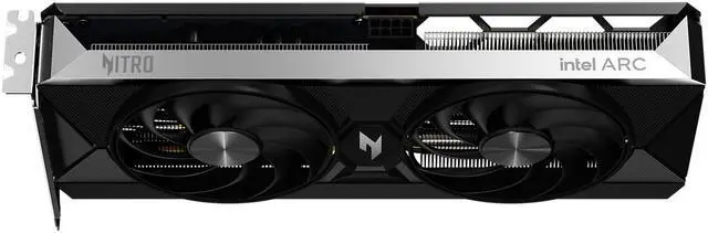 Alt view image 2 of 6 - Acer NITRO Intel Arc B570, 10GB 160-bit GDDR6, Ray Tracing, PCI Express 4.0 x8 Graphics Card AN-B570-OCD