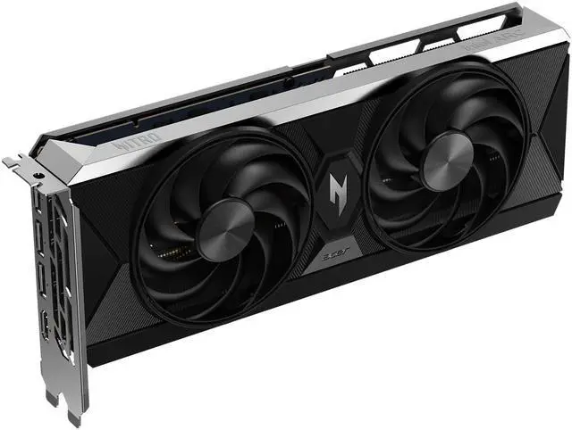 Alt view image 3 of 6 - Acer NITRO Intel Arc B570, 10GB 160-bit GDDR6, Ray Tracing, PCI Express 4.0 x8 Graphics Card AN-B570-OCD