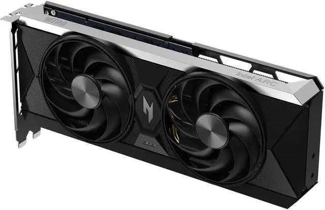 Alt view image 4 of 6 - Acer NITRO Intel Arc B570, 10GB 160-bit GDDR6, Ray Tracing, PCI Express 4.0 x8 Graphics Card AN-B570-OCD