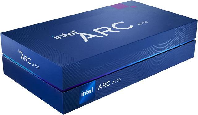 Alt view image 5 of 7 - Intel Arc A770 Limited Edition 16GB PCI Express 4.0 Graphics Card 21P01J00BA