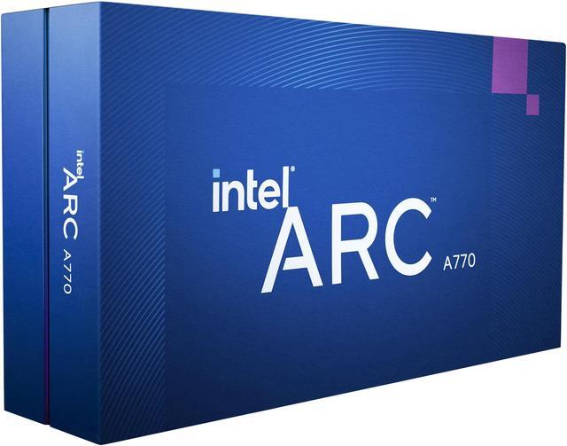 Alt view image 6 of 7 - Intel Arc A770 Limited Edition 16GB PCI Express 4.0 Graphics Card 21P01J00BA