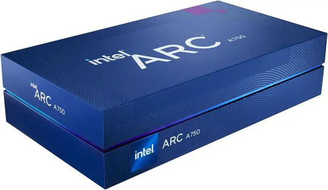 Alt view image 5 of 7 - Intel Arc A750 Limited Edition 8GB PCI Express 4.0 Graphics Card 21P02J00BA