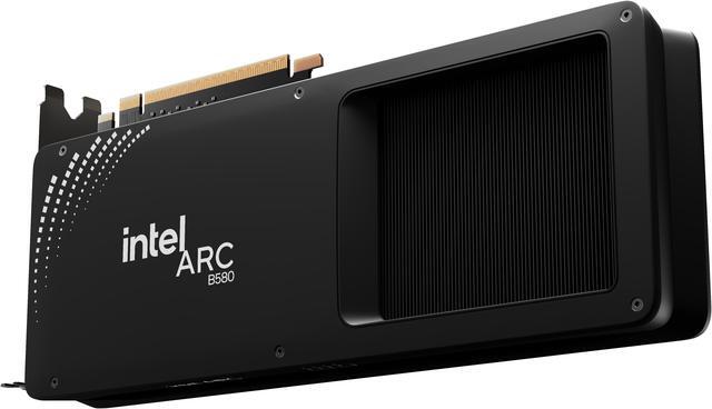 Alt view image 7 of 13 - Intel Arc B580 12GB 192 Bit GDDR6 456Gb/s 20 XE Cores, 20 Ray Tracking units, Up to 8K Resolution at 120Hz HDR, Intel ARC B580 Limited Edition Battlemage Graphics Card