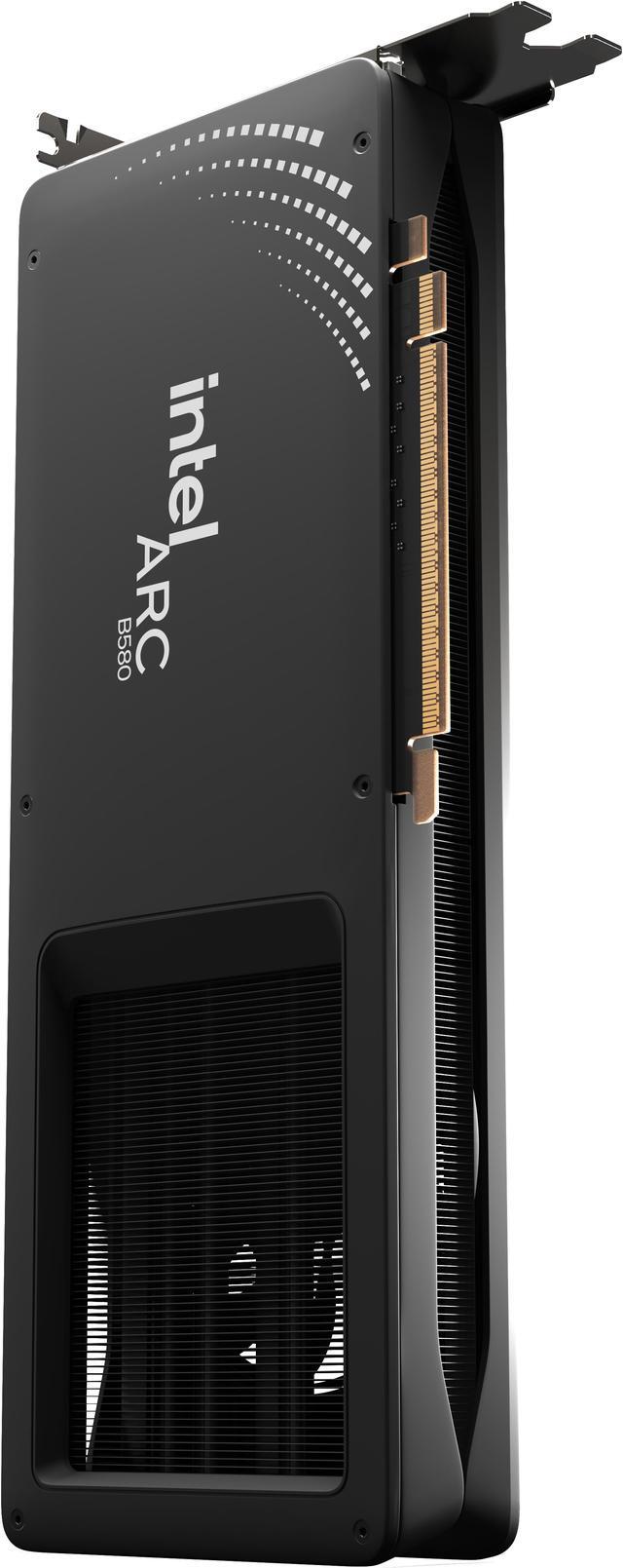 Alt view image 11 of 13 - Intel Arc B580 12GB 192 Bit GDDR6 456Gb/s 20 XE Cores, 20 Ray Tracking units, Up to 8K Resolution at 120Hz HDR, Intel ARC B580 Limited Edition Battlemage Graphics Card