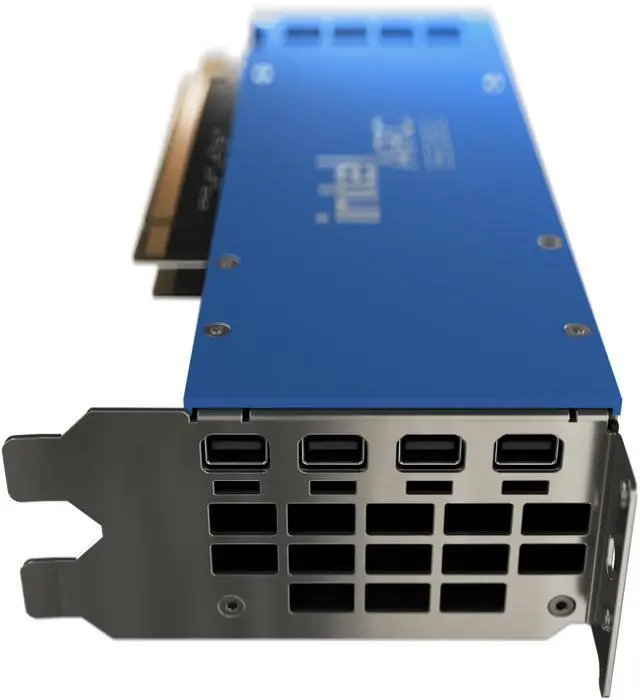 Alt view image 12 of 13 - Intel Arc Pro B50 16GB 128-bit GDDR6 PCI Express 5.0 x8 AI and RT Workstation SFF Graphics Card