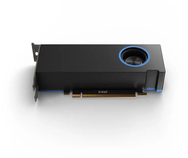Alt view image 10 of 13 - Intel Arc Pro B50 16GB 128-bit GDDR6 PCI Express 5.0 x8 AI and RT Workstation SFF Graphics Card