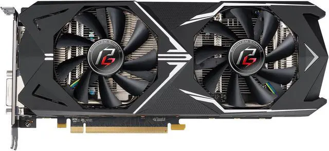 Alt view image 2 of 8 - ASRock Phantom Gaming X Radeon RX 580 8GB GDDR5 PCI Express 3.0 x16 Graphics Card RX580 8G OC