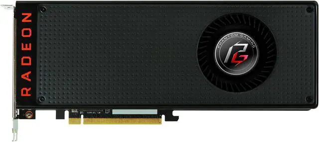 Alt view image 3 of 8 - ASRock Phantom Gaming X Radeon RX Vega 56 8GB HBM2 PCI Express 3.0 x16 Graphics Card RX VEGA 56 8G