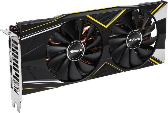 Alt view image 4 of 9 - ASRock Radeon RX 5700 XT Challenger D 8G OC PCI Express 4.0 Video Card
