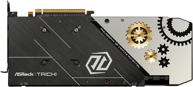 Alt view image 3 of 12 - ASRock Radeon RX 5700 XT 8GB GDDR6 PCI Express 4.0 Graphics Card RX 5700 XT TAICHI X 8G OC+