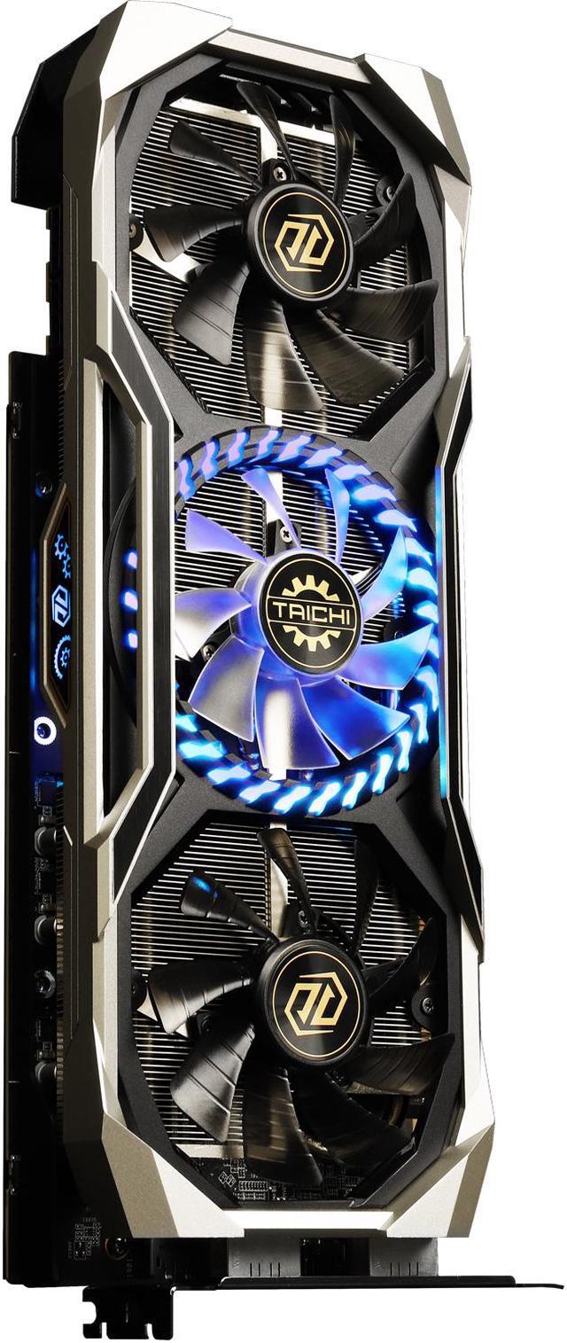 Alt view image 7 of 12 - ASRock Radeon RX 5700 XT 8GB GDDR6 PCI Express 4.0 Graphics Card RX 5700 XT TAICHI X 8G OC+