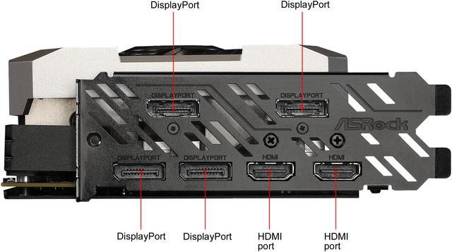 Alt view image 10 of 12 - ASRock Radeon RX 5700 XT 8GB GDDR6 PCI Express 4.0 Graphics Card RX 5700 XT TAICHI X 8G OC+
