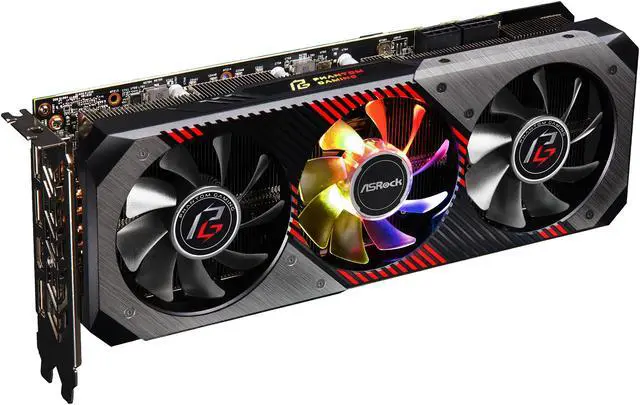 Alt view image 5 of 9 - ASRock Phantom Gaming D Radeon RX 5700 XT 8G OC Video Card, RX5700XT PGD 8GO