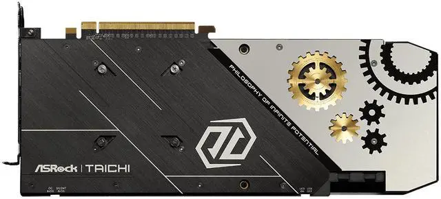 Alt view image 5 of 5 - ASRock Radeon RX 5700 XT 8GB GDDR6 PCI Express 4.0 Graphics Card RX5700 XT TAICHI X 8G OC+
