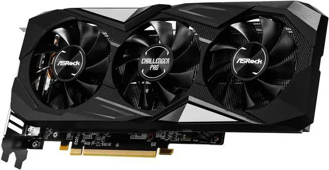 Alt view image 5 of 10 - ASRock Challenger Pro Radeon RX 5600 XT 6GB GDDR6 PCI Express 4.0 x16 Graphics Card RX5600XT CLP 6GO