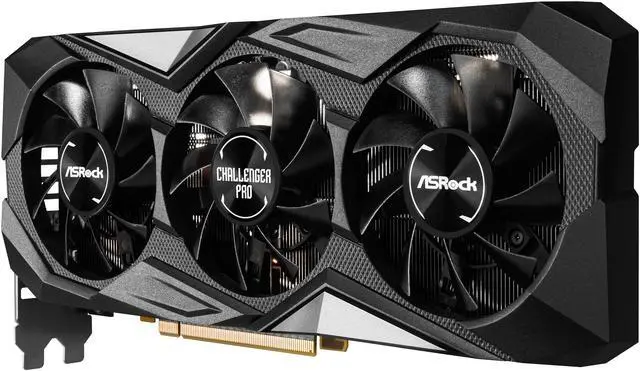 Alt view image 4 of 10 - ASRock Challenger Pro Radeon RX 5600 XT 6GB GDDR6 PCI Express 4.0 x16 Graphics Card RX5600XT CLP 6GO