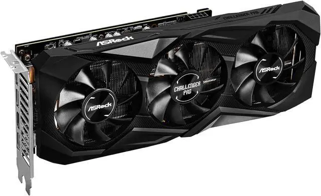 Alt view image 6 of 10 - ASRock Challenger Pro Radeon RX 5600 XT 6GB GDDR6 PCI Express 4.0 x16 Graphics Card RX5600XT CLP 6GO