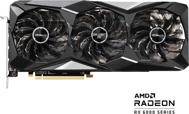 ASRock Radeon RX 6800 Challenger Pro Gaming Graphics Card with 16GB GDDR6,  AMD RDNA 2 (RX6800 CLP 16GO) 