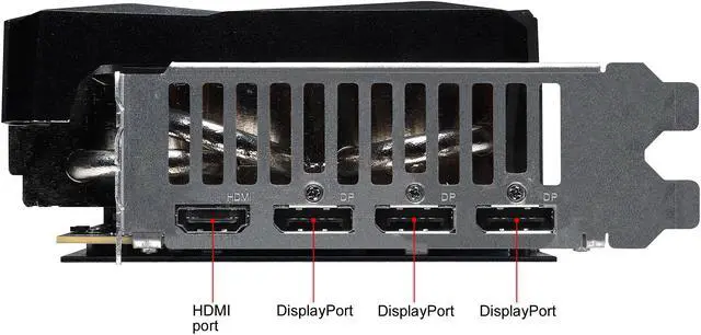 Alt view image 4 of 10 - ASRock Radeon RX 6800 Challenger Pro Gaming Graphics Card with 16GB GDDR6, AMD RDNA 2 (RX6800 CLP 16GO)