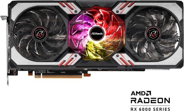 ASRock Radeon RX 6800 Phantom Gaming D Gaming Graphics Card with