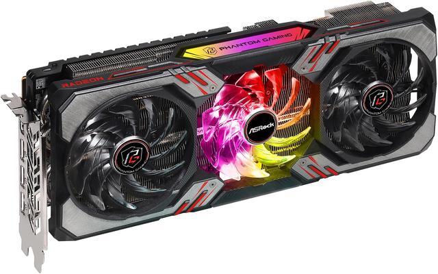 Alt view image 8 of 12 - ASRock Radeon RX 6800 Phantom Gaming D Gaming Graphics Card with 16GB GDDR6, AMD RDNA 2 (RX6800 PGD 16GO)