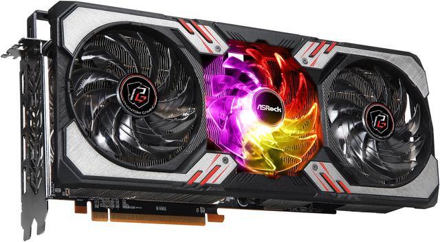 Alt view image 7 of 12 - ASRock Radeon RX 6800 Phantom Gaming D Gaming Graphics Card with 16GB GDDR6, AMD RDNA 2 (RX6800 PGD 16GO)