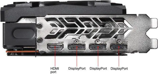 Alt view image 6 of 12 - ASRock Radeon RX 6800 XT Phantom Gaming Graphics Card with 16GB GDDR6, AMD RDNA 2 (RX6800XT PGD 16GO)