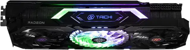 Alt view image 9 of 11 - ASRock Radeon RX 6800 XT Taichi Gaming Graphics Card with 16GB GDDR6, AMD RDNA 2 (RX6800XT TCX 16GO)